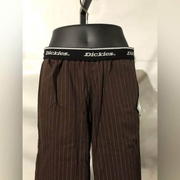 Dickies Fitted TShirt & PinStripes Flare Pants Scrubs Size XSmall - Picture 4 of 4